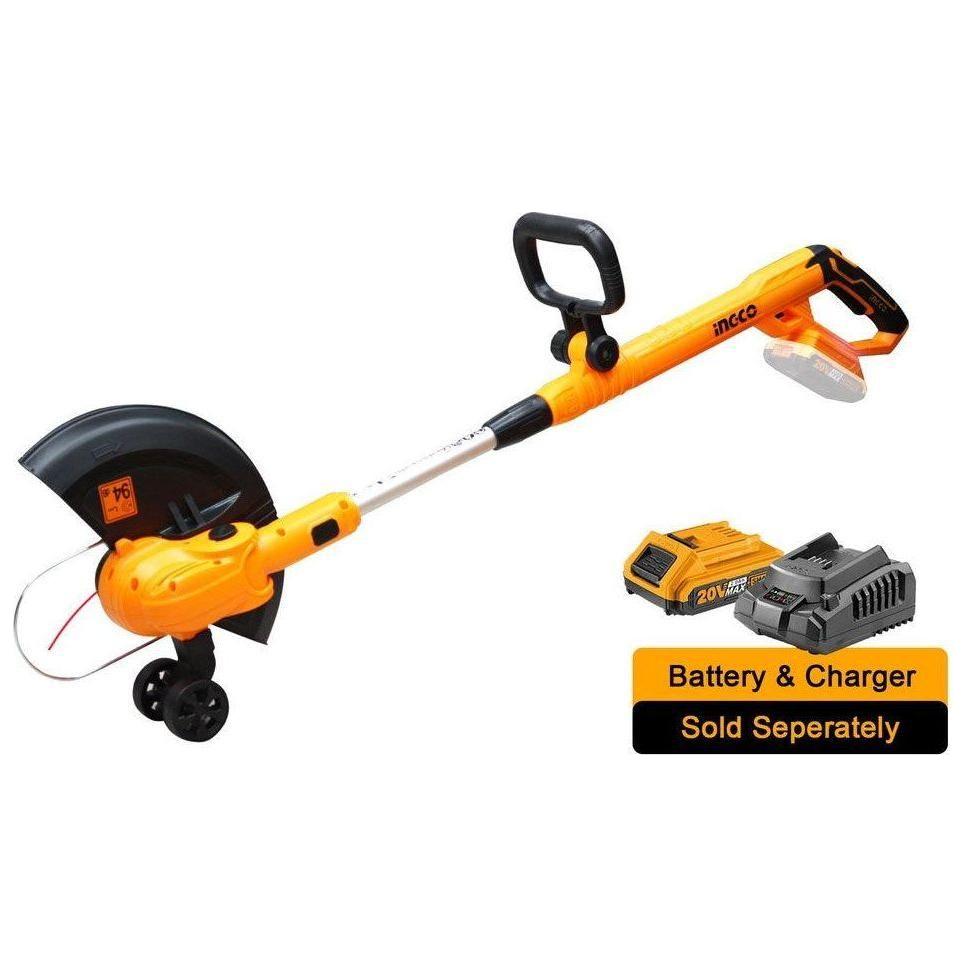 Ingco CGTLI20328 20V Cordless Li-Ion Grass Trimmer 20V - KHM Megatools Corp. Ingco CGTLI20328 20V Cordless Li-Ion Grass Trimmer 20V - KHM Megatools Corp.